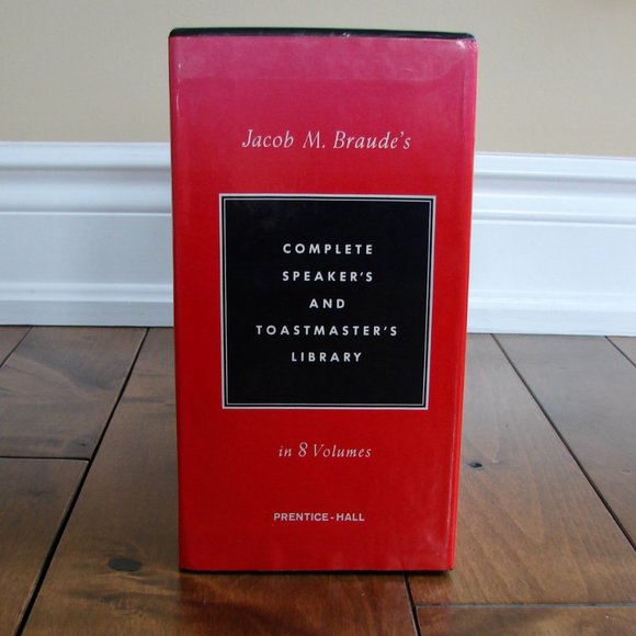 Complete Speaker's and Toastmaster's Library 8 Volumes Weddings Speeches Toasts - Picture 7 of 10